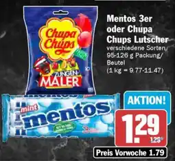 AEZ Mentos 3er oder Chupa Chups Lutscher Angebot
