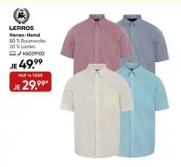 Galeria LERROS Herren-Hemd Angebot