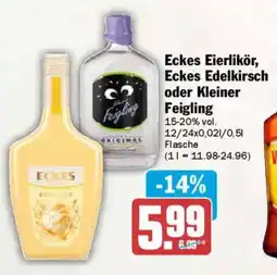 AEZ Eckes Eierlikör, Eckes Edelkirsch oder Kleiner Feigling Angebot