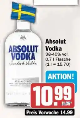 AEZ Absolut vodka Angebot