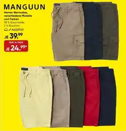 Galeria MANGUUN Herren-Bermudas Angebot