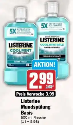 AEZ Listerine Mundspülung Basis Angebot