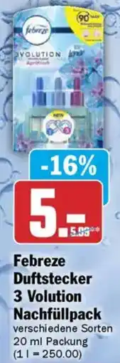 AEZ Febreze Duftstecker 3 Volution Nachfüllpack Angebot