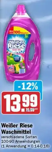 AEZ Weißer Riese Waschmittel Angebot