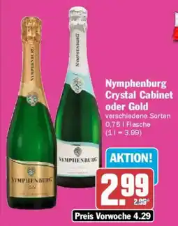 AEZ Nymphenburg Crystal Cabinet oder Gold Angebot