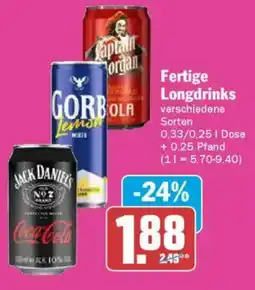 AEZ Fertige Longdrinks Angebot