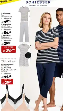 Galeria SCHIESSER 2. Schlafanzug mit 3/4-Hose Angebot