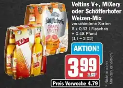 AEZ Veltins V+, MiXery oder Schöfferhofer Weizen-Mix Angebot