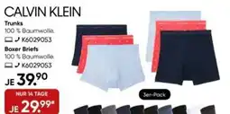 Galeria CALVIN KLEIN Trunks oder Boxer Briefs 3er-Pack Angebot