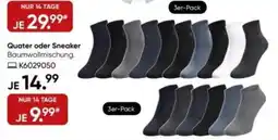 Galeria CALVIN KLEIN Quater oder Sneaker 3er-Pack Angebot