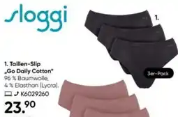 Galeria Sloggi 1. Taillen-Slip „Go Daily Cotton" 3er-Pack Angebot