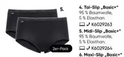 Galeria Sloggi 5. Midi-Slip,,Basic+" 2er-Pack Angebot
