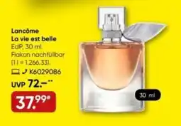 Galeria Lancôme La vie est belle EdP Angebot