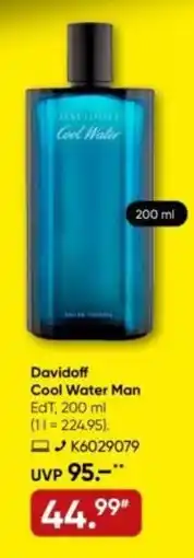 Galeria Davidoff Cool Water Man EdT Angebot