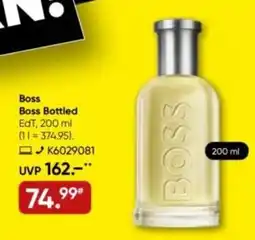 Galeria Boss Boss Bottled EdT Angebot