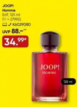 Galeria JOOP! Homme EdT Angebot