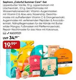 Galeria Sephora Colorful Summer Care"-Set Angebot