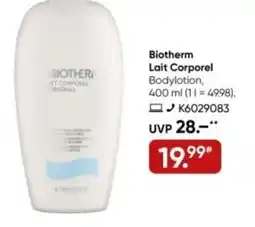 Galeria Biotherm Lait Corporel Bodylotion Angebot