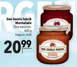 CITTI Markt Den Gamle Fabrik Marmelade Angebot