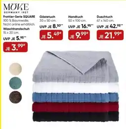 Galeria MOKE Frottier-Serie SQUARE Angebot