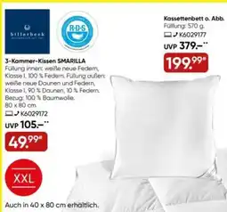 Galeria billerbeck 3-Kammer-Kissen SMARILLA Angebot