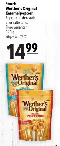 CITTI Markt Storck Werther's Original Karamelpopcorn Angebot