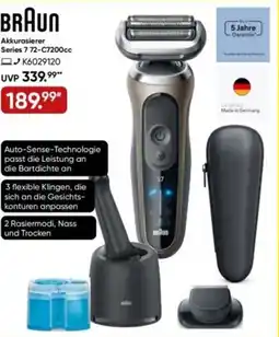 Galeria BRAUN Akkurasierer Series 7 72-C7200cc Angebot