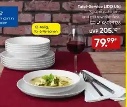 Galeria Seltmann Weiden Tafel-Service LIDO UNI Angebot