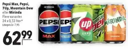 CITTI Markt Pepsi Max, Pepsi, 7Up, Mountain Dew eller Mirinda Angebot
