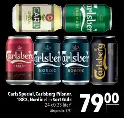 CITTI Markt Carls Special, Carlsberg Pilsner, 1883, Nordic eller Sort Guld Angebot