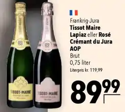 CITTI Markt Tissot Maire Lapiaz eller Rosé Crémant du Jura AOP Angebot