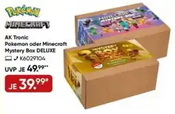 Galeria AK Tronic Pokemon oder Minecraft Mystery Box DELUXE Angebot