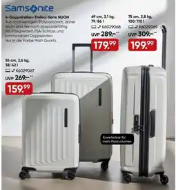 Galeria Samsonite 4-Doppelrollen-Trolley-Serie NUON Angebot
