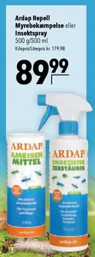 CITTI Markt Ardap Repell Myrebekæmpelse eller Insektspray Angebot