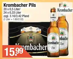 Getränke City Krombacher Pils Angebot