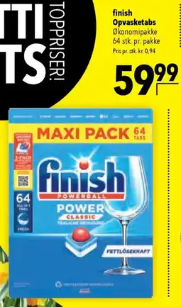 CITTI Markt finish Opvasketabs Angebot