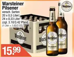 Getränke City Warsteiner Pilsener Angebot