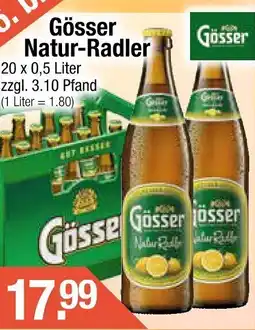 Getränke City Gösser Natur-Radler Angebot