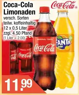 Getränke City Coca-Cola Limonaden Angebot
