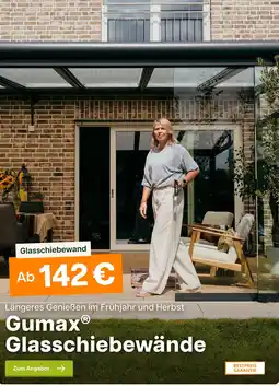 Tuinmaximaal Gumax Glasschiebewände Angebot