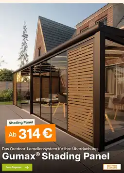 Tuinmaximaal Gumax Shading Panel Angebot