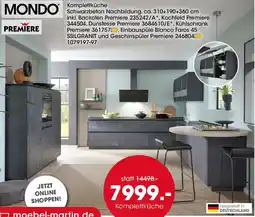 Möbel Martin MONDO Komplettküche Angebot