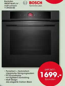 Möbel Martin BOSCH Backofen Angebot