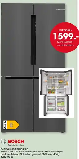 Möbel Martin BOSCH Kühl-Gefrierkombination Angebot