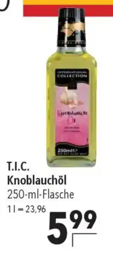 CITTI Markt T.I.C. Knoblauchöl Angebot