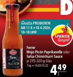 CITTI Markt Ferrer Mojo Picón Paprikasoße oder Salsa Chimichurri Sauce Angebot