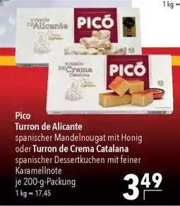 CITTI Markt Pico Turron de Alicante oder Turron de Crema Catalana Angebot