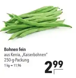 CITTI Markt Bohnen fein Angebot