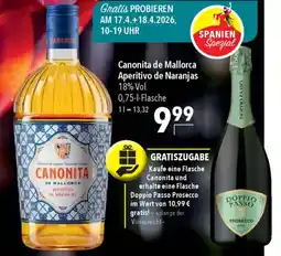 CITTI Markt Canonita de Mallorca Aperitivo de Naranjas Angebot
