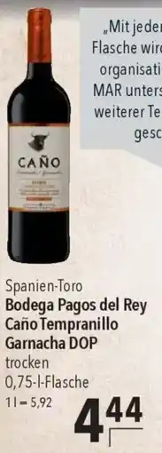 CITTI Markt Bodega Pagos del Rey Caño Tempranillo Garnacha DOP Angebot